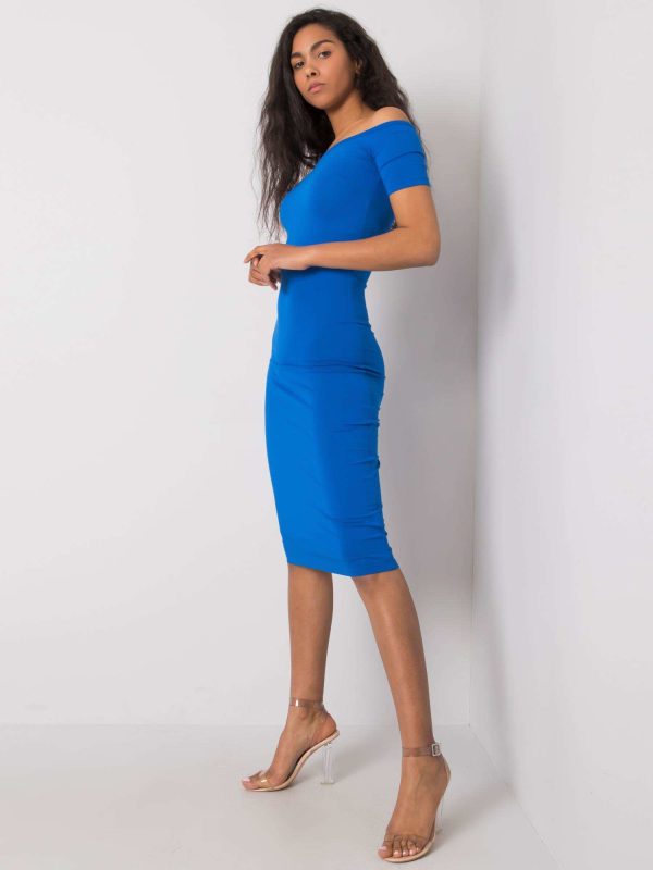 Wholesale Dark blue casual dress Dorita RUE PARIS