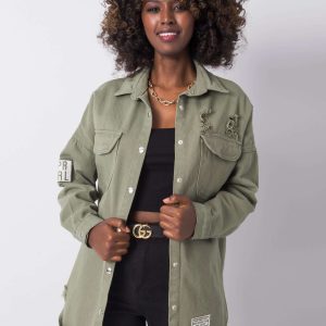 Wholesale Khaki shirt Kiana RUE PARIS