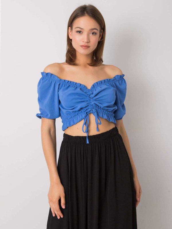 Wholesale Blue blouse Artemis RUE PARIS