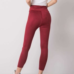 Wholesale Burgundy leggings for women Aesha RUE PARIS