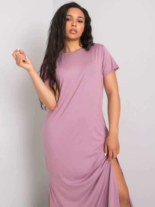 Wholesale Nanette Dirty Pink Plus Size Dress