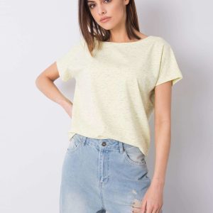 Wholesale Yellow t-shirt Alanna