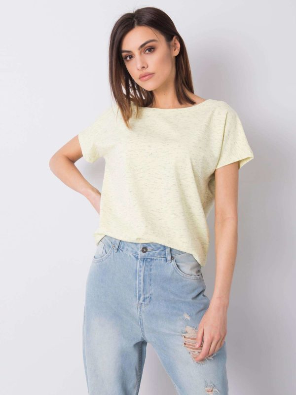 Wholesale Yellow t-shirt Alanna