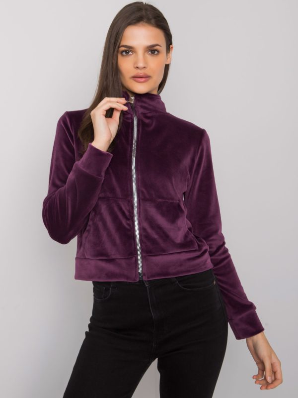 Wholesale Charley RUE PARIS Velour Velour Sweatshirt