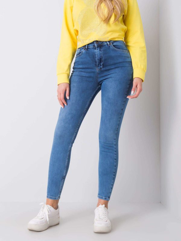 Wholesale Blue slim jeans Eliette RUE PARIS