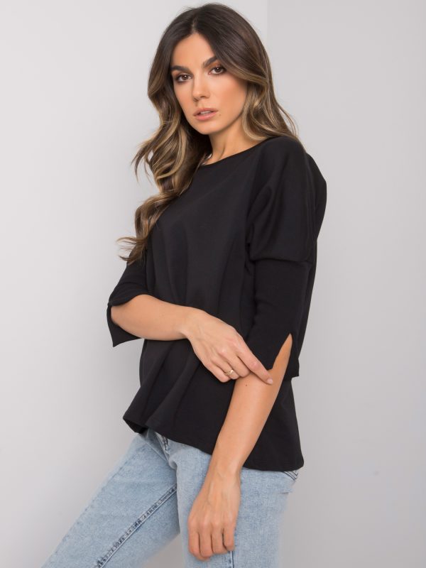 Wholesale Black Loose Blouse Hassina