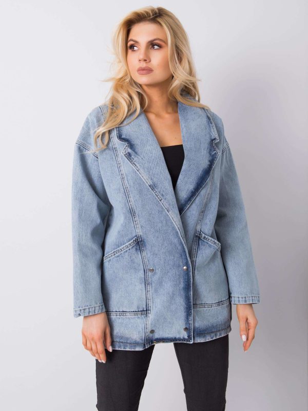 Wholesale Blue denim jacket Alize RUE PARIS