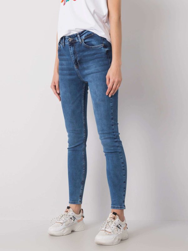 Wholesale Blue fitted jeans Alis RUE PARIS