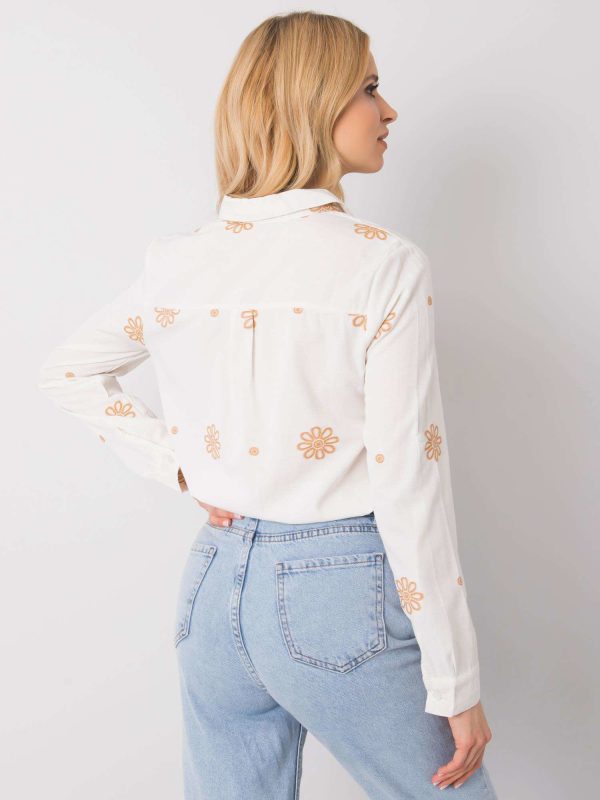 Wholesale Ecru shirt Elyse RUE PARIS