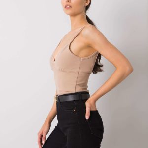 Wholesale Beige short top Zemya RUE PARIS