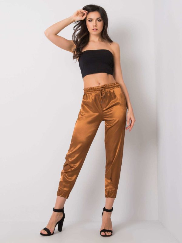 Wholesale Eleanor RUE PARIS brown pants