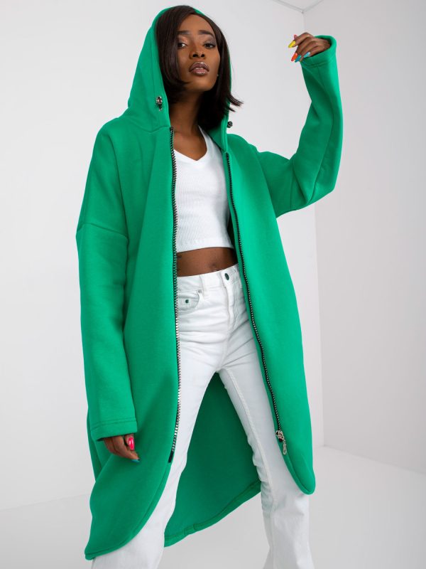 Wholesale Green sweatshirt Tina RUE PARIS