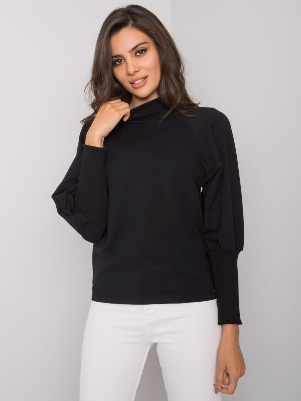 Wholesale Black Lanciano Cotton Blouse