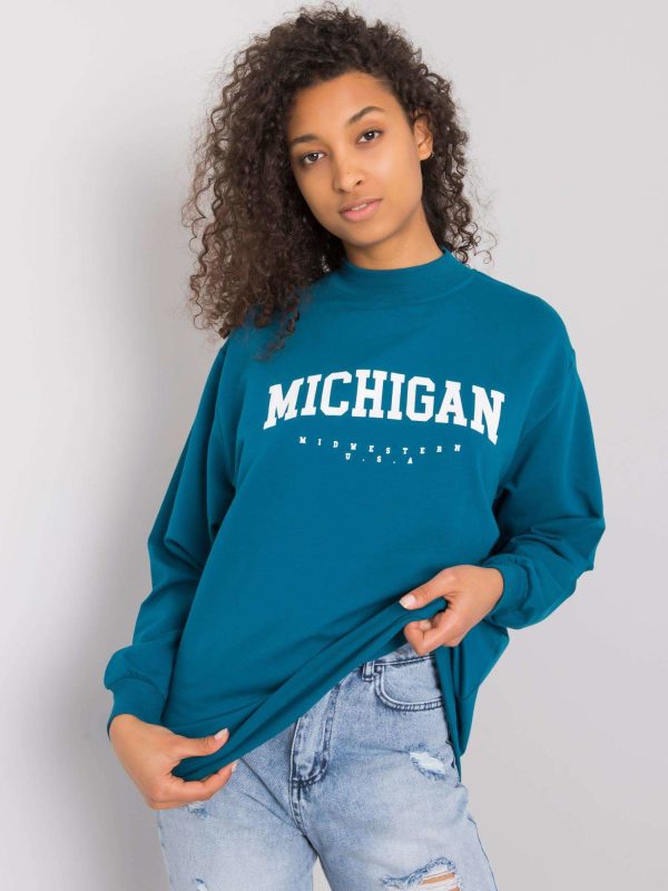 Wholesale Maritime sweatshirt with print Majorie RUE PARIS