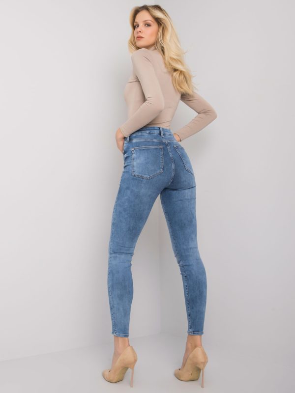 Wholesale Light blue skinny jeans Charice