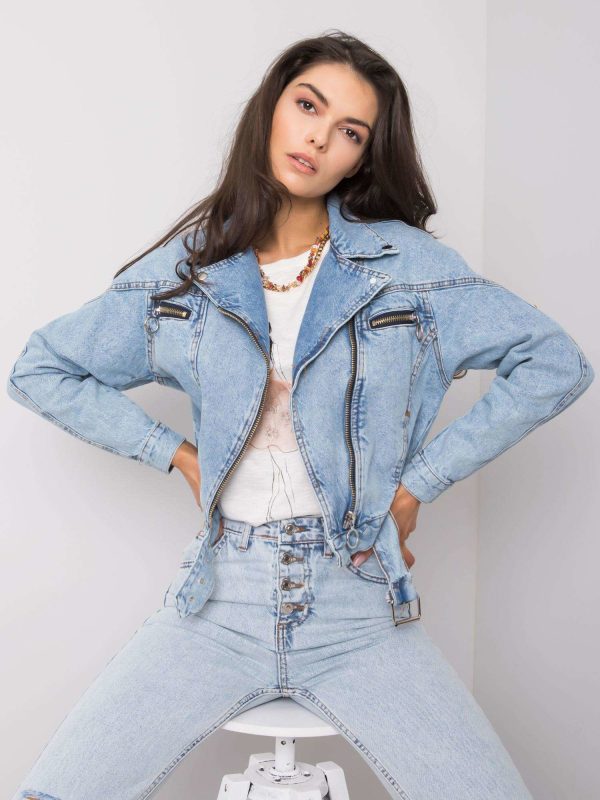 Wholesale Light blue denim jacket Catia RUE PARIS