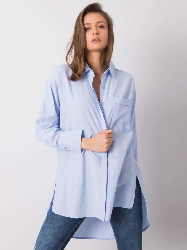 Wholesale Blue shirt Lillian RUE PARIS