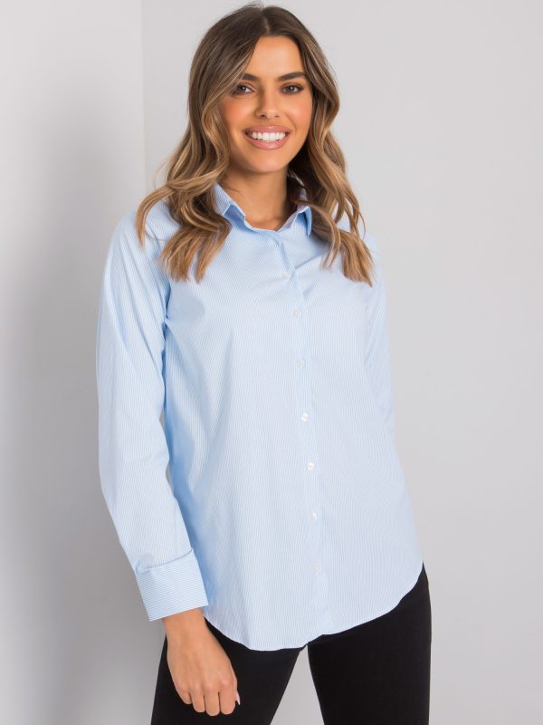 Wholesale Light blue striped shirt Treviso RUE PARIS