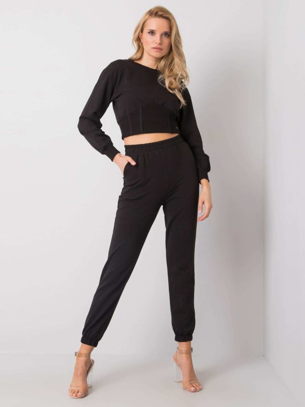 Wholesale Black casual set Odille RUE PARIS