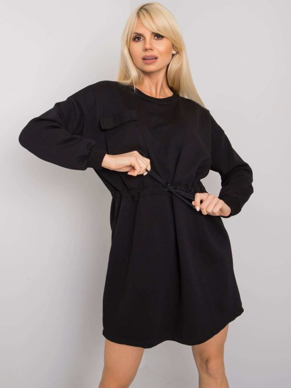 Wholesale Kelbi RUE PARIS black oversized dress