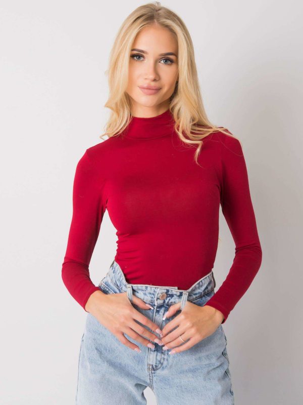 Wholesale RUE PARIS Cassie Burgundy blouse