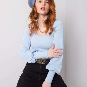 Wholesale Blue Casual Blouse Elsie RUE PARIS