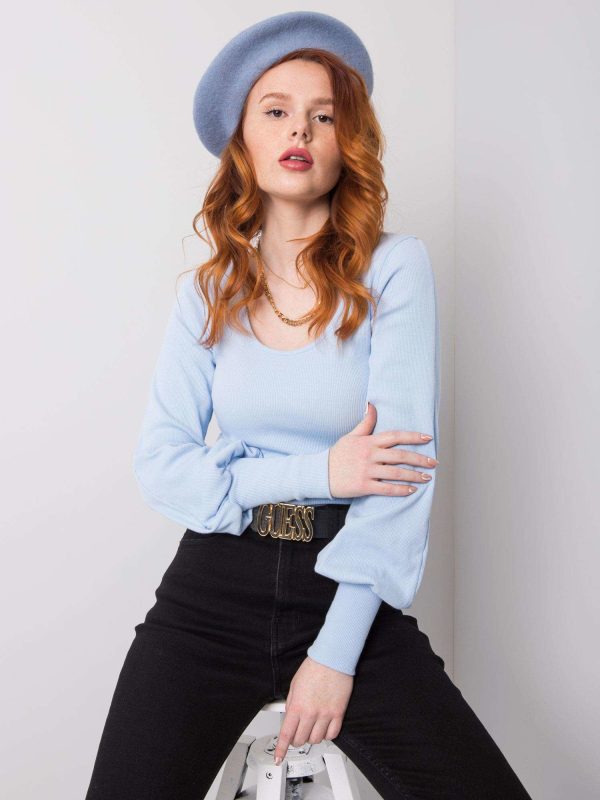 Wholesale Blue Casual Blouse Elsie RUE PARIS