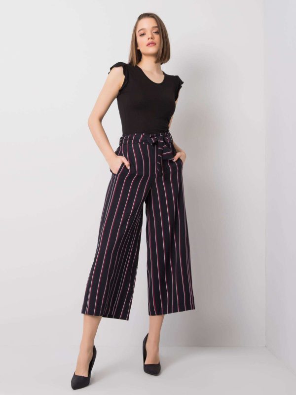 Wholesale Navy blue trousers Valerie RUE PARIS