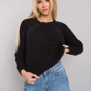 Wholesale Jacksonville RUE PARIS black wool sweater