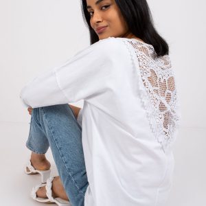 Wholesale White loose blouse Sylvie RUE PARIS