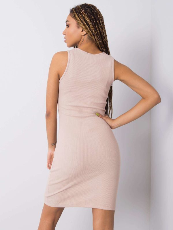 Wholesale Beige dress Simona RUE PARIS