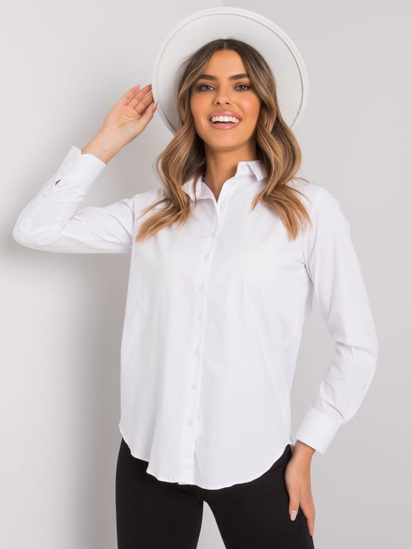 Wholesale White women's classic shirt Novarra RUE PARIS