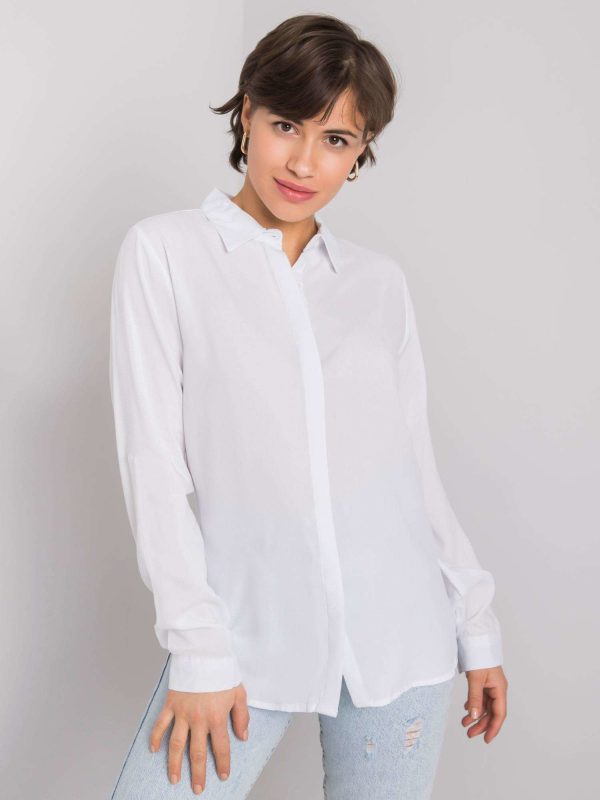 Wholesale White classic shirt Yvaine RUE PARIS