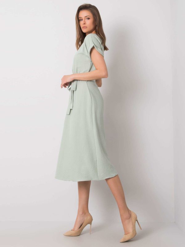 Wholesale Mint dress Laranya RUE PARIS