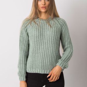 Wholesale Women's pistachio knitted sweater Grinnell RUE PARIS