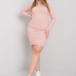 Wholesale Light pink dress Livia RUE PARIS