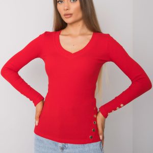 Wholesale Red striped blouse Abeline RUE PARIS