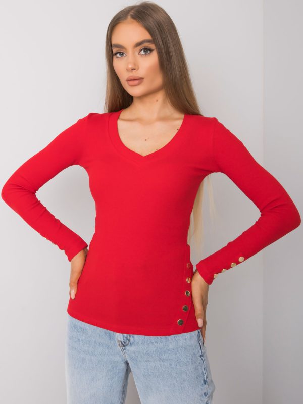 Wholesale Red striped blouse Abeline RUE PARIS