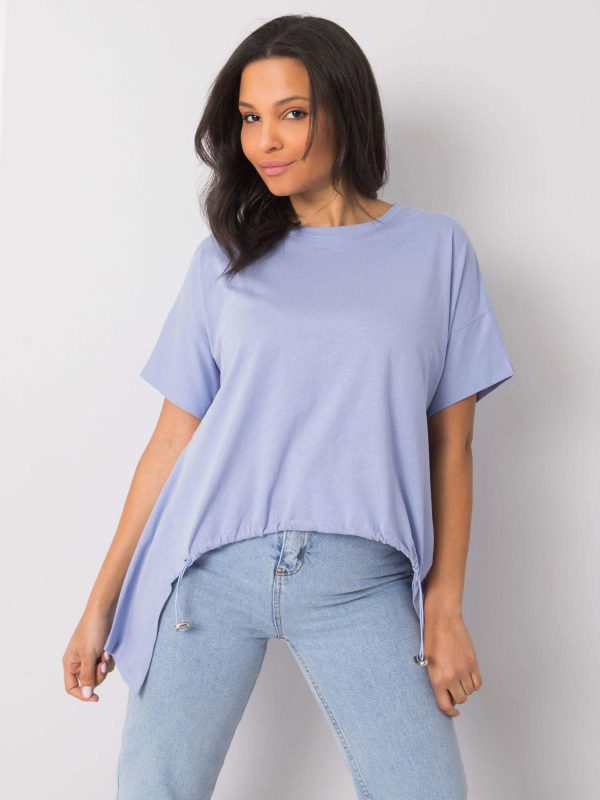 Wholesale Blue and purple t-shirt Alena RUE PARIS