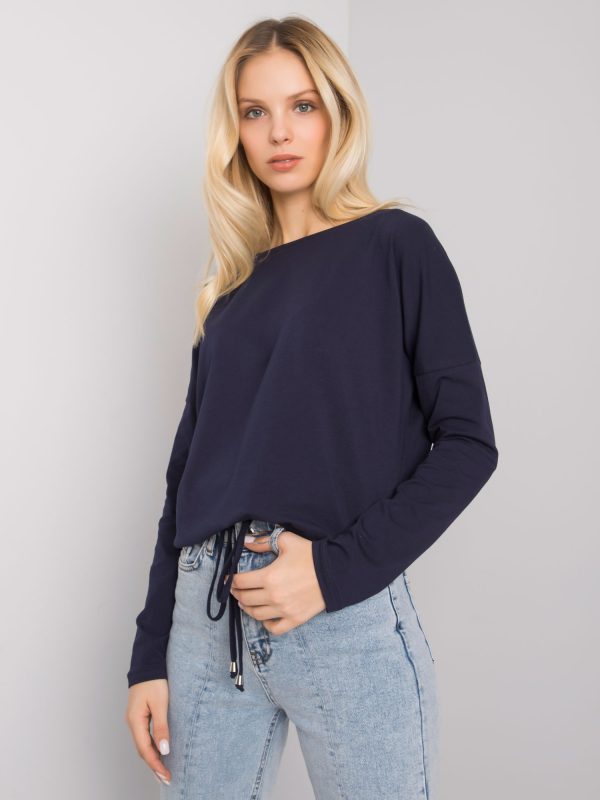 Wholesale Navy blue blouse Carla