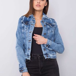 Wholesale Raquel RUE PARIS blue denim jacket