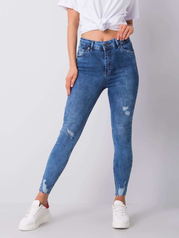 Wholesale Blue tube jeans Mabel RUE PARIS