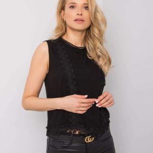 Wholesale Black blouse Anette RUE PARIS