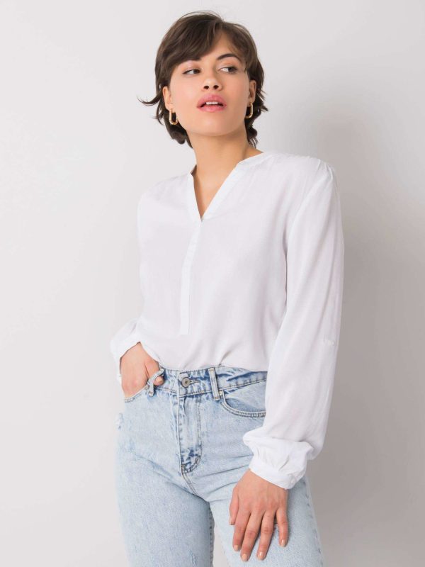 Wholesale White blouse Davina RUE PARIS