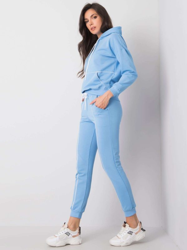 Wholesale Blue casual set Azucena RUE PARIS