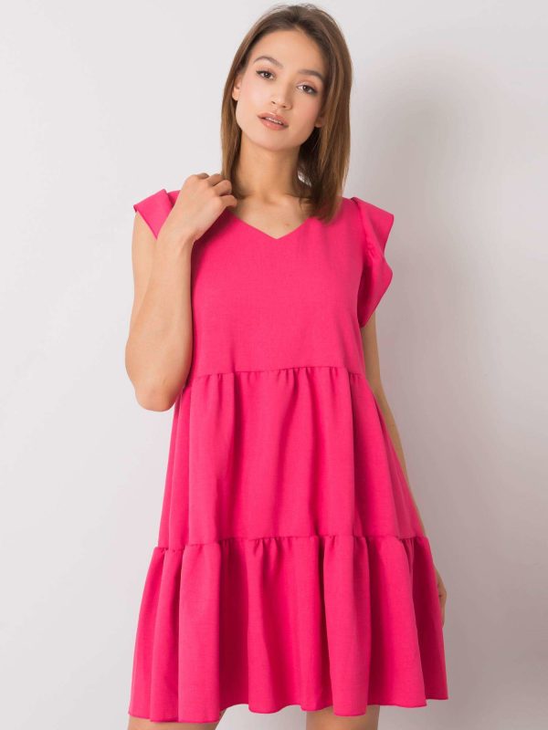 Wholesale Pink Casual Dress Mirabelle RUE PARIS