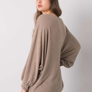 Wholesale Beige blouse Esther RUE PARIS