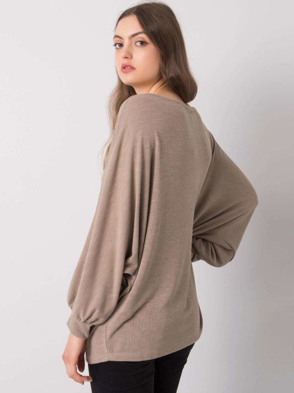 Wholesale Beige blouse Esther RUE PARIS