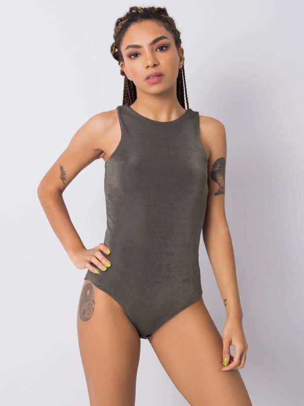 Wholesale Khaki bodysuit Jessie RUE PARIS