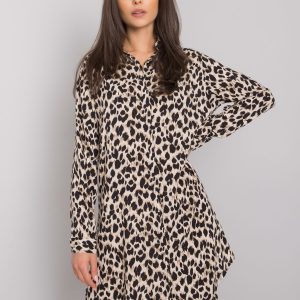 Wholesale Black and beige leopard girl Dallas RUE PARIS